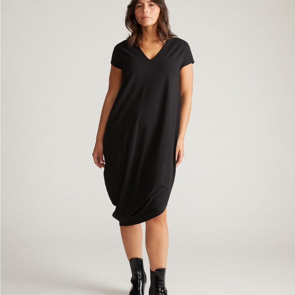 Universal Standard Iconic Geneva V-Neck Dress